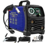 VELPAX 140 A Soldador MIG MAG con Pantalla LED Grande,con Maquina de Soldar TIG ARC/Lift,Exhaust fan,Grupo de Soldar,MÚLTIPLES Protecciones De Seguridad,función de soldadura