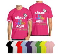 velquessa Camiseta Personalizada,Personalizar Camisetas Hombres Mujeres Diseño Foto/Logo/Texto,Camisetas Personalizadas Pareja,Camiseta para Personalizado por Delante y Detras