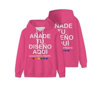 velquessa Sudaderas con Capucha Personalizada Agrega tu Texto/Foto Sudadera Hombres Personalizado con Bolsillo Sweatshirt para Mujere Oversize Jersey Ropa Hoodie Deporte Personalizar Regalos