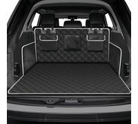 Velquioxyn Funda para Maletero de Coche para Perros para Opel Grandland, Impermeable Antiarañazos Cubierta Protector Asiento Trasero(Bla-CK)