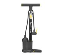 Veltuno Bomba de bicicleta de alta presión, bomba de neumáticos de bicicleta de suelo con dispositivo de impulso compatible con válvula Presta y Schrader, para bicicleta, pelotas, scooter, etc