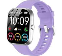 VELULYX Correa compatible con Gloryfit Smart Watch P66/P66D/P72/P95, 22mm silicona correa para Veryfit IDW19/IDW13/IDW16/IDW18, TUYOM LW36, H1/D1,T50S, Y6, YB54, G39, AGPTE LW11