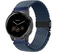 VELULYX Correa trenzada de nylon compatible con Garmin Venu 2S/Venu 3S/Vivomove 3S/Vivoactive 4S, 18MM Correa elástica para Fossil Gen 6/5E/3/4/Withings Steel HR 36mm/ScanWatch 2 38mm
