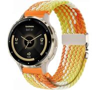 VELULYX Correa trenzada de nylon compatible con Garmin Venu 2S/Venu 3S/Vivomove 3S/Vivoactive 4S, 18MM Correa elástica para Fossil Gen 6/5E/3/4/Withings Steel HR 36mm/ScanWatch 2 38mm