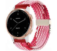 VELULYX Correa trenzada de nylon compatible con Garmin Venu 2S/Venu 3S/Vivomove 3S/Vivoactive 4S, 18MM Correa elástica para Fossil Gen 6/5E/3/4/Withings Steel HR 36mm/ScanWatch 2 38mm