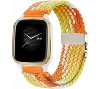 VELULYX correa trenzada nylon compatible Garmin Venu Sq/Sq Music/Venu Sq 2/Sq 2 Music, 20MM correa elástica para Garmin Venu 2 Plus/Vivoactive 5/3/3 Music/Venu/Vivomove HR/Forerunner 55 245 645