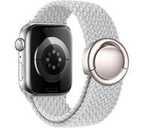 VELULYX correa trenzada Solo Loop Compatible con Apple Watch correa 38mm 40mm 41mm 42mm 44mm 45mm 46mm 49mm, Correa Stretchy Hebilla redonda para iWatch Series 11 10 9 8 7 6 5 4 3 Ultra 2 1 SE