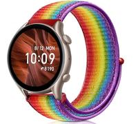 VELULYX Nylon Elastic correa Compatible with GTR 47mm/2/2e/3/3 Pro/GTR 4/4 Pro/Stratos 3/2, 22MM Elastic correa for Xiaomi Watch S1/S1 Active/Xiaomi Mi/S3/Watch 2