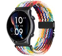 VELULYX Nylon trenzado correa compatible con Amazfit GTR 47 mm/2/2e/3/3 Pro/GTR 4/4 Pro/Stratos 3/Stratos 2, 22MM correa elástica para Xiaomi S1/Xiaomi Mi/S1 Active/S3/Watch 2