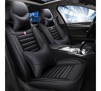 VELUNE 5 Asientos Fundas Asientos Coche, para Nissan Juke 2014-2023 Piel Funda de Asiento para Coche Impermeable Protector para Asientos,D