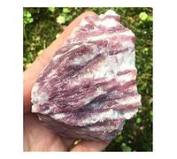 VELUNE Cristal Natural en Bruto turmalina Rosa turmalina roja sandía Piedras en Bruto espécimenCristales Inicio Colecciones (Size : 130-160g)