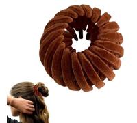 Velvet Bird Nest En Forma De Cabello En Forma De Cabello - De Suministros De Estilo De Dientes Para Hacer Colas De Caballo, Y Horquilla De Cabello