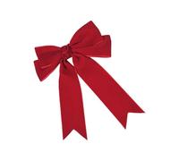 Velvet Bow Clips - Girls Hair Accessories, Bowknot Barrettes Fashion Set, Kids Teens Elegant Styling Clips for Daily Wear Party Outfit, Soft Ribbon Pins for School Travel Holiday Use, Hair Accessories