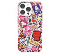 Velvet Caviar Funda Snoopy para iPhone 16 Pro MAX, Compatible con MagSafe [Probada en caídas de 10 pies] - Snoopy Patchwork Glitter