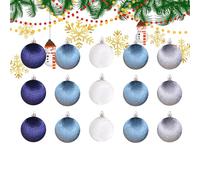 Velvet Christmas Ball Ornaments - Velvet Ornaments for Christmas Tree | Tree Decor Christmâs Ornâments | 15 Ball Ornament Home Decor Christmâs Trees Ornament Decorations