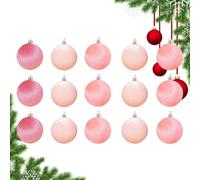 Velvet Christmas Ball Ornaments - Velvet Ornaments for Christmas Tree | Tree Decor Christmâs Ornâments | 15 Ball Ornament Home Decor Christmâs Trees Ornament Decorations