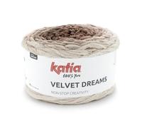 VELVET DREAMS de Katia ovillos de 300 gramos y 150 metros. (101 - Visón)