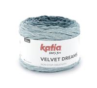 VELVET DREAMS de Katia ovillos de 300 gramos y 150 metros. (107 - Petroleo)
