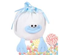 Velvet Goodie Bags - Cartoon Sausage Mouth Drawstring Pouch | Party Favor Candy Bags, Multifunctional Velvet Snack Storage Pouch for Sweets Goodies Birthday