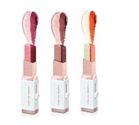 Velvet Gradient Dual-Color Eyeshadow Stick,for Eye Make Up Tool-01+03+05 | 2-in-1 Long-Lasting Waterproof Cream Eyeshadow,Easy Blend Shimmer & Matte Finish,for Natural Radiant Eye Makeup Looks