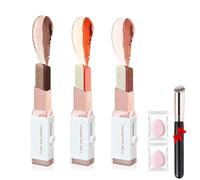 Velvet Gradient Dual-Color Eyeshadow Stick,for Eye Make Up Tool-04+05+06 | 2-in-1 Long-Lasting Waterproof Cream Eyeshadow,Easy Blend Shimmer & Matte Finish,for Natural Radiant Eye Makeup Looks