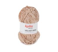 VELVET MINI de Katia en ovillos de 50 gramos y 75 metros. (220 - Beige)