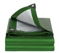 Velway Lona Impermeable Exterior 5x6m - 100g/m² con Ojales Resistente a Los Rayos UV, Multiusos Portátil para Terrazas Muebles Cámping Jardín Piscina Coche - Verde