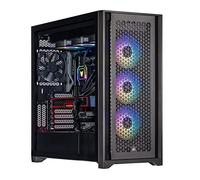 Velztorm Aciex - PC de escritorio para juegos 3D personalizada (AMD Ryzen 7 7800X3D, Radeon RX 9070 XT, 32GB DDR5, 2TB PCIe SSD, 360mm AIO, 1000W PSU, WiFi 6E, Bluetooth 5.2, RJ-45, 1 puerto de