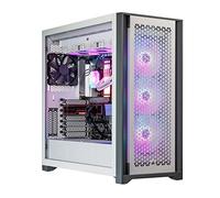 Velztorm White Aciex - PC de escritorio para juegos personalizada (Intel i9-14900K, Radeon RX 9070 XT, 32 GB DDR5, SSD PCIe de 2 TB, ventiladores RGB, AIO de 360 mm, fuente de alimentación de 1000 W