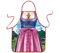 VemeFufu Sexy Delantal de Oktoberfest Bar Temático Divertido para Hombre Mujer, Barbacoa BBQ Antiincrustante Navidad Delantal para Amigos 1P-08