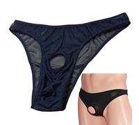 VemeFufu Tanga para Hombre Slips Sexy Calzoncillos Abiertas Frontal Bikini Thong Mankini Sissy Ropa Interior con Hueco Eróticas Transpirable Lencería Masculino