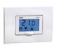 vemer termos Tato Touchscreen ve458600 termos Tato Touch Screen Da Incasso con Alimentazione a batería regolazione Della Temperatura Ambiente Sia en riscaldamento Che en condizionamento vemer ve458600 Colore Bianco indicazione Di Batteria scarica Blocco Tastiera con Password per luoghi Pubblici