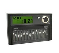VEMER VE075800 HIPNOS - Termostato Diario con Cursores, Alimentación a Pilas, Gris