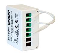 Vemer ve736500 actuador Remoto a Radiofrecuencia RX.16 A para Cajas de empotrar, Color Blanco