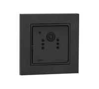 VEMER VE794901 EASYEYE INT - Cámara de vigilancia WiFi para Interiores con aplicación Especial, Montaje Empotrado (50 x 50), cámara de Seguridad Full HD con tecnología de Infrarrojos, alimentación de