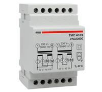 Vemer vn320800 Transformador TMC 40/24 de Barra DIN para Servicio Continuo 230 V/12 â 24 V, Gris Claro