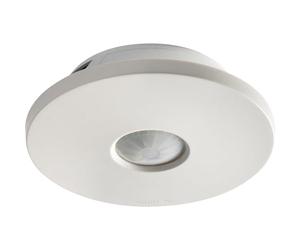 VEMER VP403000 Sensor 360 - Detector de Presencia con instalación de Techo, Sensor de Movimiento con tecnología de Infrarrojos, ángulo de 360°, IP20, Color Blanco