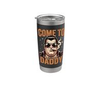 Ven a Daddy, Big Daddy Cigar Boss Vaso térmico de acero inoxidable de doble pared