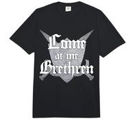 Ven a mí Hermanos Joust Medieval Jousting REN Faire Comfort Colors Adult Heavyweight T-Shirt