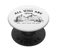 Ven a mí Todos los Que están cansados y te daré Descanso PopSockets PopGrip Adhesivo