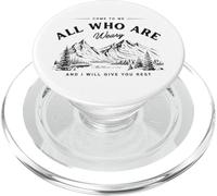 Ven a mí Todos los Que están cansados y te daré Descanso PopSockets PopGrip para MagSafe