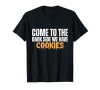 Ven al lado oscuro, tenemos galletas divertidas vintage Camiseta