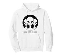 Ven con Nosotros Bruh (Funny Alien Statement) Sudadera con Capucha