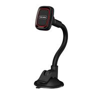 VEN-DENS Soporte magnético para teléfono de coche, soporte para parabrisas para coche con brazo largo, ventosa e imán súper fuerte, compatible con Samsung Galaxy S23, S23 Plus, S22 Plus, S22 Ultra