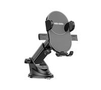 VEN-DENS Soporte para teléfono de Coche Samsung Galaxy A35, A55, A15 o A25, [Superpotencia de succión y no se tambalea], Soporte para teléfono móvil, salpicadero, Parabrisas, Brazo Largo, Manos l
