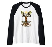 Ven Juntos Ezequiel 37 Camiseta Manga Raglan