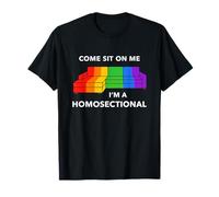 Ven Siéntate En Mí Soy Un Homoseccional Divertido Gay Orgullo Meme Camiseta
