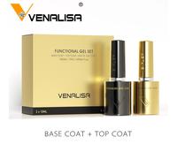 Venalisa 10ml 1/2/3 Uds Kit de esmalte de uñas en Gel Hema/TPO Base libre Ultra templado de larga duración mate capa superior barniz de Gel UV LED Gel 3BTM