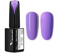 VENALISA Esmalte Semipermanente de Pintauñas violetas Púrpura 15ml Esmaltes de Uñas soak off Gel UV LED Kit de Esmaltes de Uñas en Gel Soak Pintauñas Semipermanentes Perfecto para Principiantes