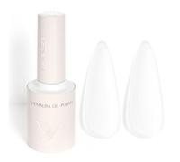 VENALISA Esmaltes Semipermanentes de Uñas en Gel Blanco Transparente Pintauñas Semipermanentes UV LED de Larga Duración Apto Para Principiantes Manicura 10ml